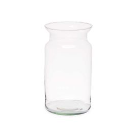 Jarrón cilíndrico boca abierta Giftdecor 17.2x29x17.2 cm vidrio transparente (4 Unidades) Jarrón cilíndrico boca abierta Giftdecor 17.2x29x17.2 cm vidrio transparente (4 Unidades)