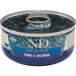 Farmina N&D Cat Ocean Atún Salmón Caja 24x70 gr Farmina N&D Cat Ocean Atún Salmón Caja 24x70 gr Precio: 25.74528. SKU: B1BDJDZEQK