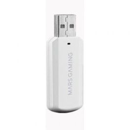 Mars Gaming MHW100W Auriculares Gaming Inalámbricos 2.4GHz con Micrófono ENC Extraíble, ARGB Flow, Drivers 50mm, Batería 40h, Multiplataforma Blancos