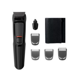 Philips Multigroom Series 3000 mg3710 - Afeitadora con 6 herramientas, recortador y peines para barba, carga en 16 horas Precio: 29.6899999. SKU: B19E9BLACZ