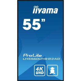 IIYAMA LH5560UHS-B2AG Monitor profesional 55" 4K UHD 500cd/m² Android 11 para uso 24/7 con Wi-Fi y VESA