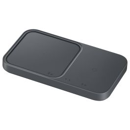 Samsung EP-P5400 Wireless Charger Duo - Cargador Inalámbrico Doble con Carga Rápida 15W para Smartphone y Reloj, Gris