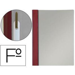 Carpeta Dossier Fastener Pvc Esselte Folio Burdeos 50 unidades