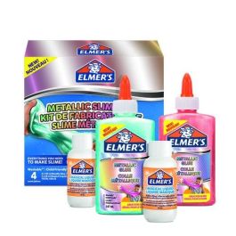 Juego Elmer´S Slime Starter Pack Kit Completo Colores Metalicos 2X Pegamento Metalico 147Ml 2X Liquido Magico 68Ml Precio: 21.88999989. SKU: B12X39VNAV