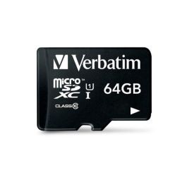 Verbatim 64GB, microSDXC, Class 10 Verbatim 64GB, microSDXC, Class 10