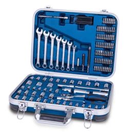Maletín de herramientas de 135 piezas - SCHAPPACH - TB170 - Herramientas de acero al cromo vanadio - Maletín con cerradura Precio: 112.68999951. SKU: B17HDNARJV