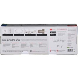 One For All Soporte Inteligente para Monitor ONE1738845327687 VESA 100 Brazo Doble 13-32" Blanco