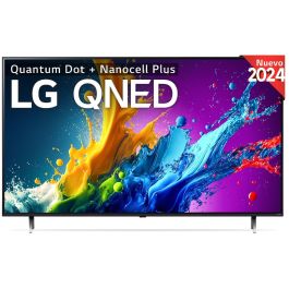 LG 50QNED80T6A 50 pulgadas QNED Smart TV 4K UHD 3840x2160 webOS 24 Wifi HDMI x3 USB x2 Negro Precio: 767.50000041. SKU: B15L9L42B4