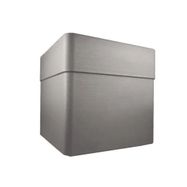 Eda Jardinera Cuadrada de 40 cm con Ruedas, 26 L, Uso Exterior/Interior, Color Topo - 39x39x39 cm Precio: 65.49999951. SKU: B1K9NE3KVQ