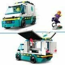 LEGO City 60451 Ambulancia de Rescate – Juguete de Construcción de Vehículo de Emergencias para Niño de 5 Años