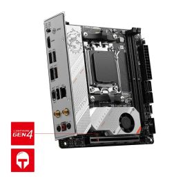 MSI Placa Base MPG B650I Edge WiFi, Socket AM5, Chipset AMD B650, DDR5, Mini-ITX