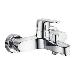 ROUSSEAU Grifo Mezclador Mecánico para Baño y Ducha Molen | Estilo Moderno, Cuerpo de Latón, Cartucho Cerámica 35mm, Aireador Alto Flujo, 150mm