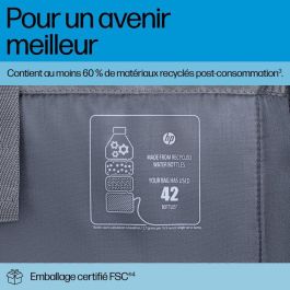 HP 22L Travel Plus Mochila para Portátil de 16 Pulgadas, Bolso de Viaje Duradero y Organizado