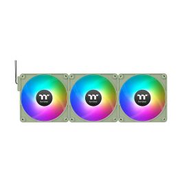 Thermaltake CT140 EX ARGB Sync Ventilador PC 140mm Verde Matcha Pack de 3 - PWM, 1800 RPM, 90.3 CFM