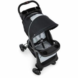 Hauck Silla de Paseo Shopper Neo II Caviar Plata - Plegado Compacto con una Mano, Reclinable, Gran Cesta, Desde el Nacimiento