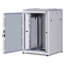Digitus Unique 22HE - Armario de Red o Rack 22U (1164x800x800 mm) - Gris - IP20 - Capacidad 800 kg