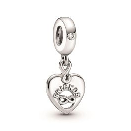 Abalorio Mujer Pandora FRIENDS FOREVER HEART Precio: 68.4999997. SKU: B1GVZ6C36W