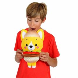 Gipsy Toys GIP3268060718670 Peluche Corgi Cuties con Hamburguesa 30 cm