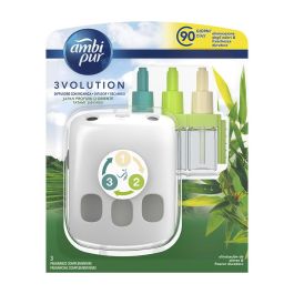 Ambipur Ambientador Eléctrico 3volution Aroma Tatami Japonés con 3 Fragancias, Aparato + Recambio 21 ml
