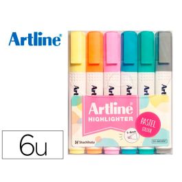 Rotulador Artline Fluorescente Ek-660 Colores Pastel Bolsa De 6 Unidades Colores Surtidos Precio: 7.49999987. SKU: B1EL2D2KWJ