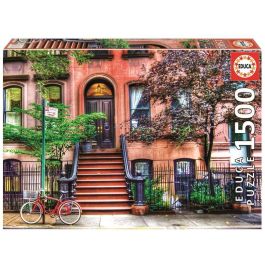 Educa Puzzle 1500 Piezas para Adultos y Niños, Greenwich Village Nueva York, 1500 Piezas, Multilingüe