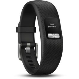 Garmin vívofit 4 Pulsera de Actividad Negra con Pantalla MIP, Monitor de Sueño y Calorías, Resistente al Agua