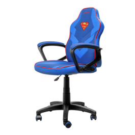 Trust GXT 703SM Revvo Silla Gaming Universal 25741 | Soporta 110 kg, Color Azul y Rojo
