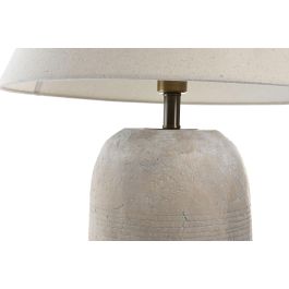 Lampara Sobremesa Urban DKD Home Decor Gris Beige 50 x 65 x 50 cm Lampara Sobremesa Urban DKD Home Decor Gris Beige 50 x 65 x 50 cm