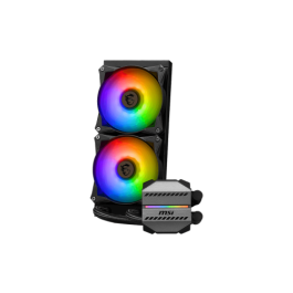 MSI MAG CORELIQUID M240 sistema de refrigeración para ordenador Procesador Sistema de refrigeración líquida todo en uno 24 cm Negro MSI MAG CORELIQUID M240 sistema de refrigeración para ordenador Procesador Sistema de refrigeración líquida todo en uno 24 cm Negro