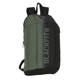 Mochila Infantil BlackFit8 Gradient Mini Negro Verde militar (22 x 39 x 10 cm) Precio: 11.49999972. SKU: S4306975