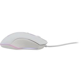 Gaming Mouse - Wired Illuminated - 6400 Dpi - White