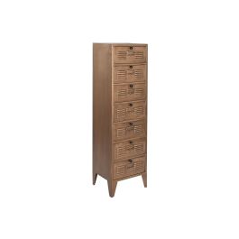 Cajonera Home ESPRIT Dorado Metal Loft 40 x 34 x 139 cm Cajonera Home ESPRIT Dorado Metal Loft 40 x 34 x 139 cm
