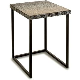 Mesa Cuadrada Nácar Gris Degradado 47x47x62 cm - Giftdecor Mesa Cuadrada Nácar Gris Degradado 47x47x62 cm - Giftdecor