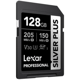 Lexar 128Gb Professional Silver Plus Sdxc Uhs-I Cards, Up To 205Mb/S Read 150Mb/S Write C10 V30 U3 Precio: 14.7015. SKU: B1EFC29VJN