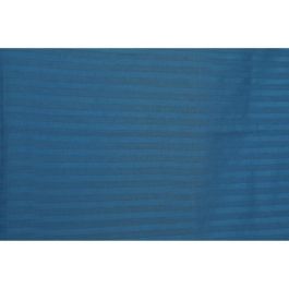 MEN8682870453678 Juego de Cama Completo, Funda Nórdica 220x240 cm y 2 Fundas Almohada 60x60 cm, 100% Algodón Satén Azul