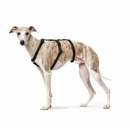 Hunter Arnés Seguridad Vario Rapid Antipánico para Perros, Talla M-L, Pecho 64-100cm, Cuello 47-66cm, Correa Extraíble, Nylon Negro