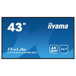 iiyama LH4341UHS-B2 43" 4K UHD IPS 500cd/m² Digital Signage Display 3840x2160 24/7