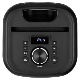 Medion MED1717419501858 Altavoz Compacto 50W RMS con Anillo LED Multicolor