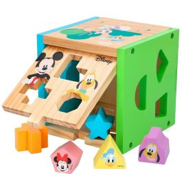 Puzzle Infantil de Madera Disney 14 Piezas 15 x 15 x 15 cm (6 Unidades)