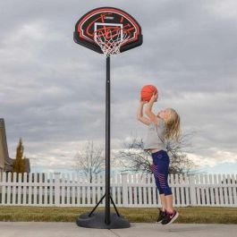 Canasta baloncesto polietileno lifetime portátil ajustable con tablero de altura 165-222 cm Canasta baloncesto polietileno lifetime portátil ajustable con tablero de altura 165-222 cm