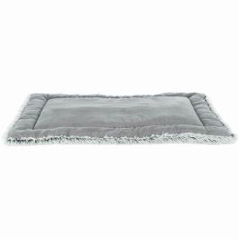 Alfombra para perros Trixie Blanco Negro Gris Felpa 75 × 55 cm