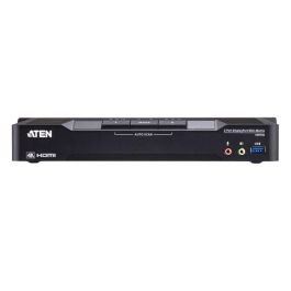 Aten 2-Port 4K DisplayPort Dual Display Mini-Matrix Boundless KVM Switch Aten 2-Port 4K DisplayPort Dual Display Mini-Matrix Boundless KVM Switch