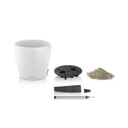 Lechuza LEC4008789131904 Jardinera Classico color 28 Kit Completo Blanco 9 L
