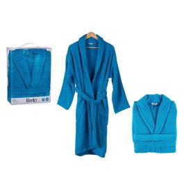 Albornoz Azul 500Gr M L Berilo 10X37CM (6 Unidades) Precio: 136.49999957. SKU: B18HB4GVTG
