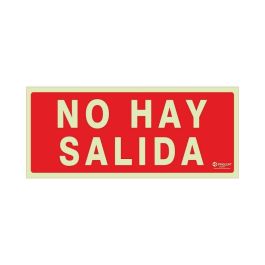 DUVER 1026 Señal Plástico Luminiscente "No Hay Salida" 297X105 DUVER 1026 Señal Plástico Luminiscente "No Hay Salida" 297X105 Precio: 9.78999989. SKU: B1JYV9C5EP