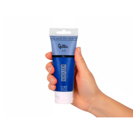 Liderpapel Pintura Acrilica Tubo Plastico 120 ml Azul Marino