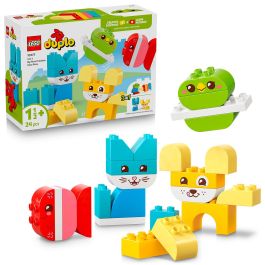 LEGO Duplo Set 3 En 1 Simpáticas Mascotas Creativas 10477 Juguete para Bebés a Partir de 18 Meses con 24 Piezas Precio: 11.49999972. SKU: B153Z744RC