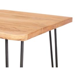 Mesa Auxiliar Madera Live Edge 120x60x46 cm - Giftdecor Mesa Auxiliar Madera Live Edge 120x60x46 cm - Giftdecor