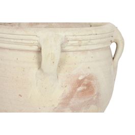 DKD Home Decor Ánfora Jerba Mediterránea de Terracota Crudo Hecha a Mano con 4 Asas 45x38x45 cm Set de 3 DKD Home Decor Ánfora Jerba Mediterránea de Terracota Crudo Hecha a Mano con 4 Asas 45x38x45 cm Set de 3