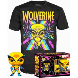 Set figura POP & Tee Marvel Wolverine Black Light Precio: 24.50000014. SKU: 0000127940